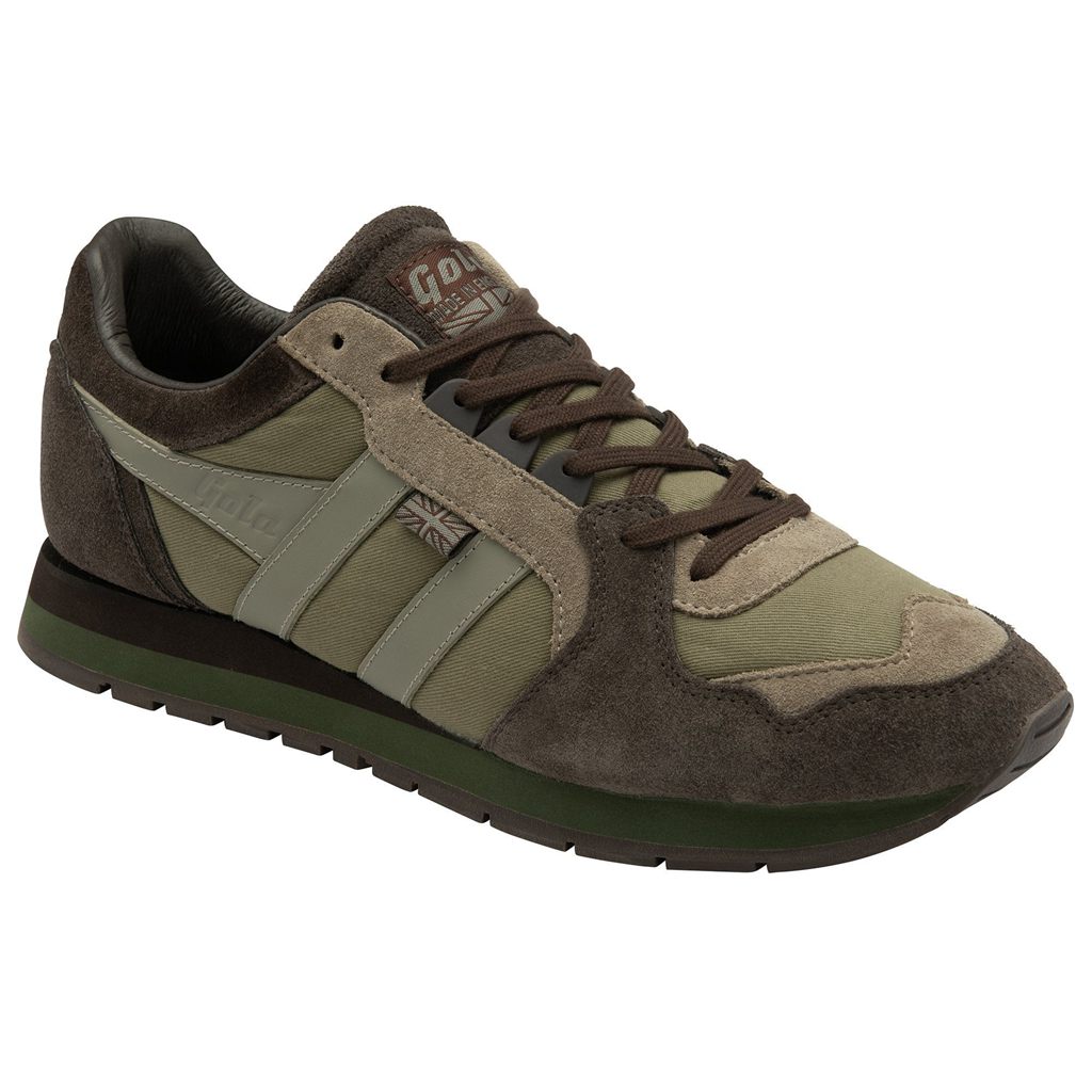 Gola Made in England - 1905 Ranger Engineered Garment Sneakers Marrones Kaki Colombia | 752GBNWML