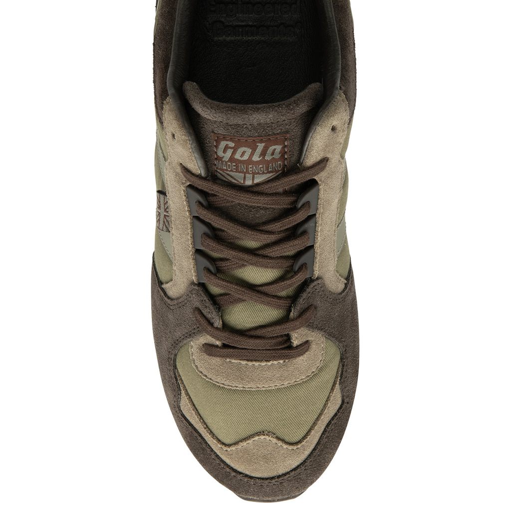 Gola Made in England - 1905 Ranger Engineered Garment Sneakers Marrones Kaki Colombia | 752GBNWML