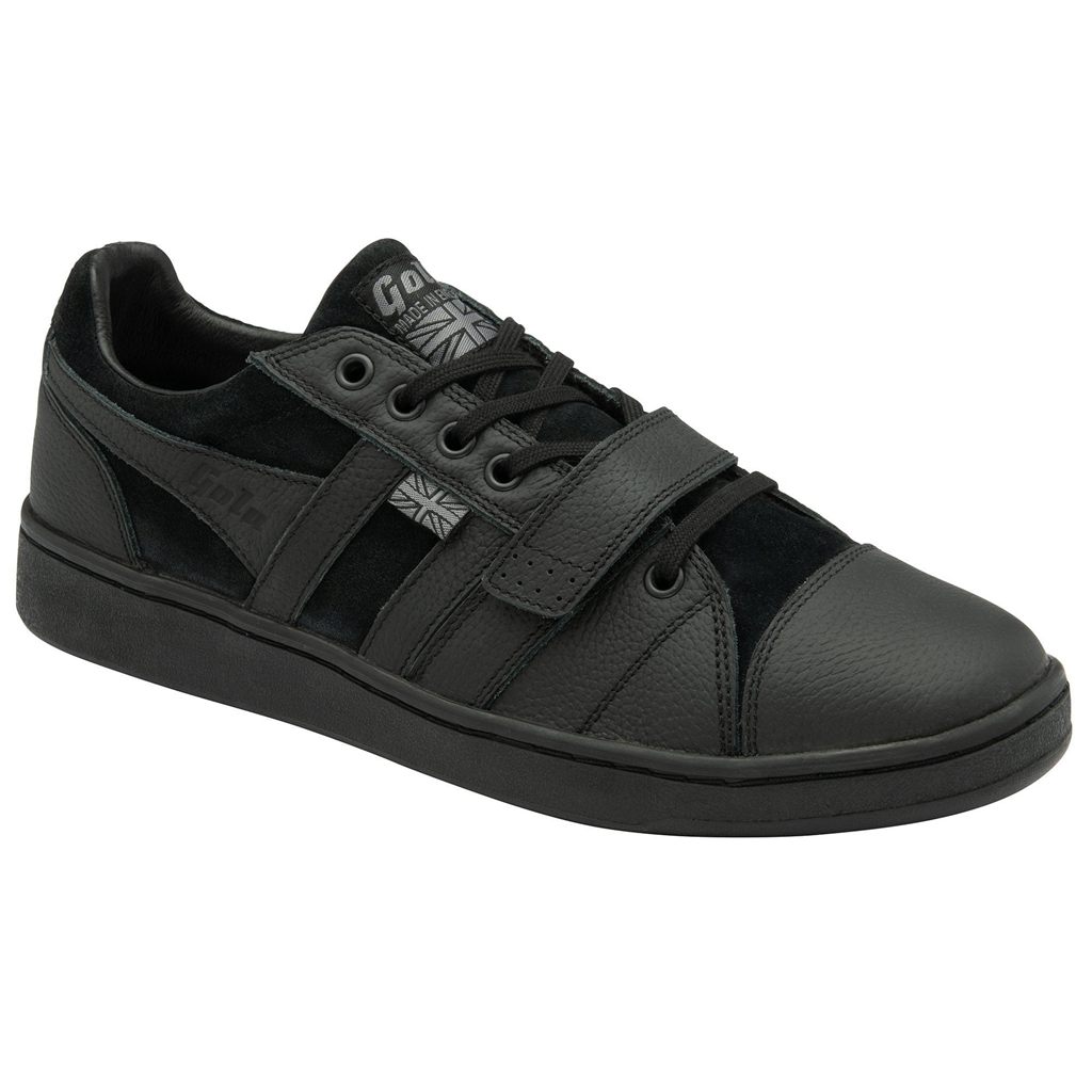 Gola Made in England - 1905 Sentry Engineered Garment Sneakers Negras Negras Colombia | 206TFAOXD