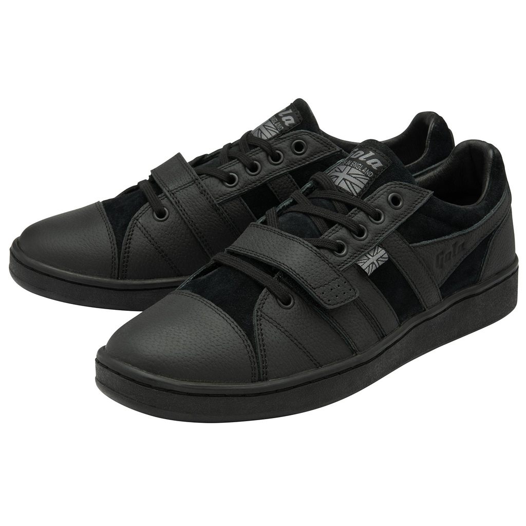 Gola Made in England - 1905 Sentry Engineered Garment Sneakers Negras Negras Colombia | 206TFAOXD