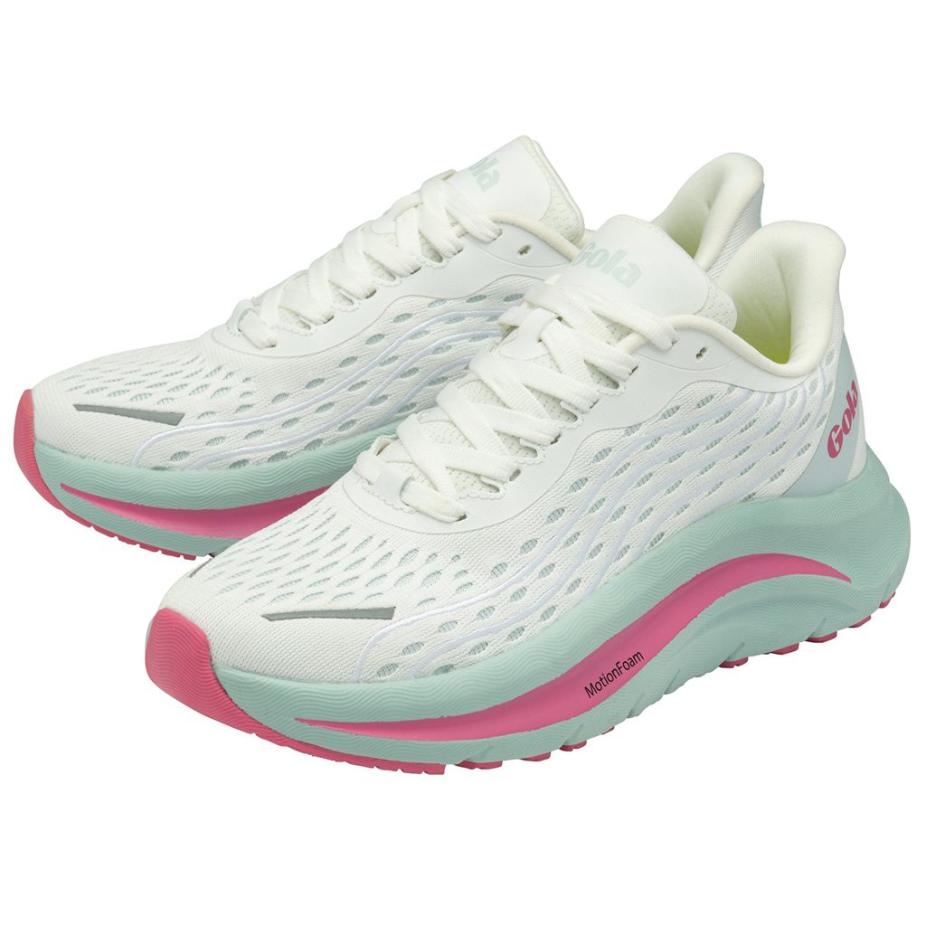 Gola Performance Alzir Speed Sneakers Blancas Rosas Colombia | 452SXCRPH