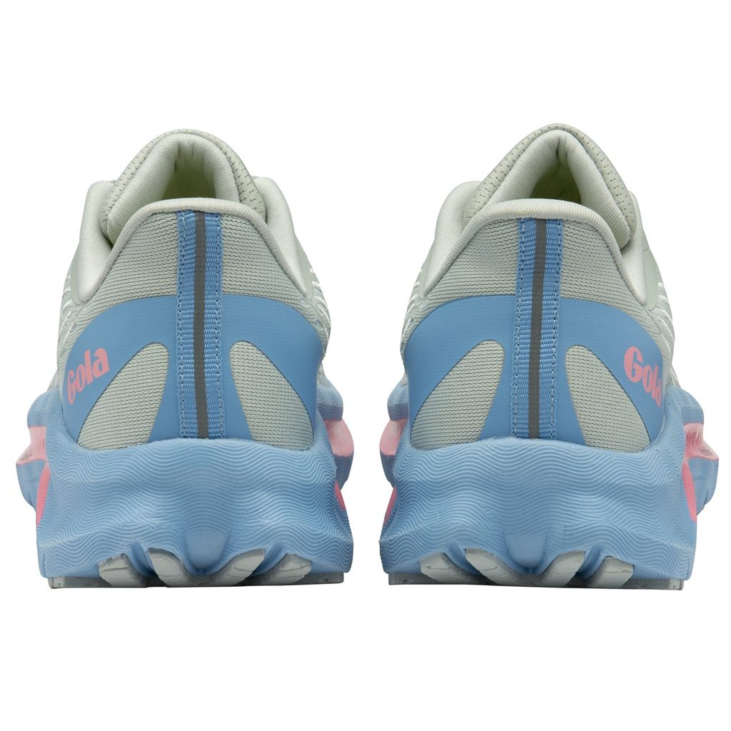 Gola Performance Alzir Speed Sneakers Gris Claro Azules Rosas Colombia | 978ZAQKFS