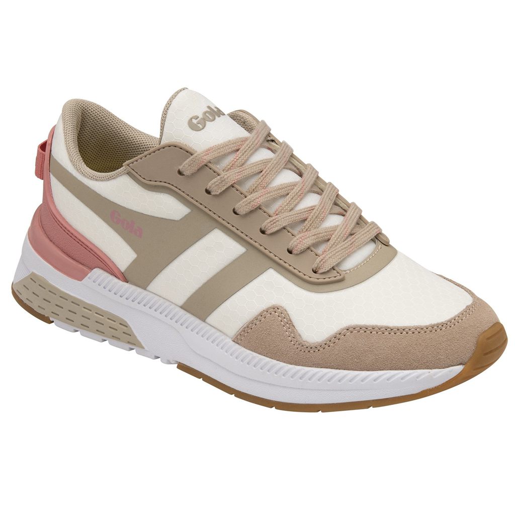 Gola Performance Atomics Sneakers Blancas Gris Rosas Colombia | 038YWAHLP
