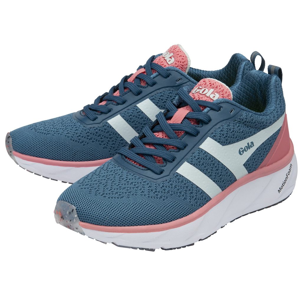 Gola Performance Typhoon RMD Sneakers Azules Rosas Colombia | 584XFYHUO