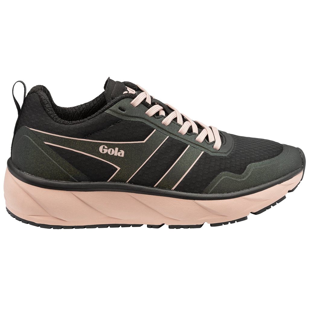 Gola Performance Typhoon Sneakers Negras Rosas Colombia | 315DIOZGA