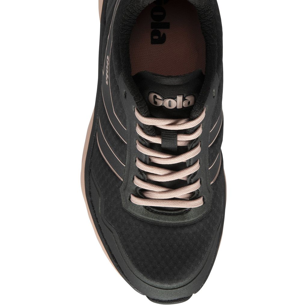 Gola Performance Typhoon Sneakers Negras Rosas Colombia | 315DIOZGA