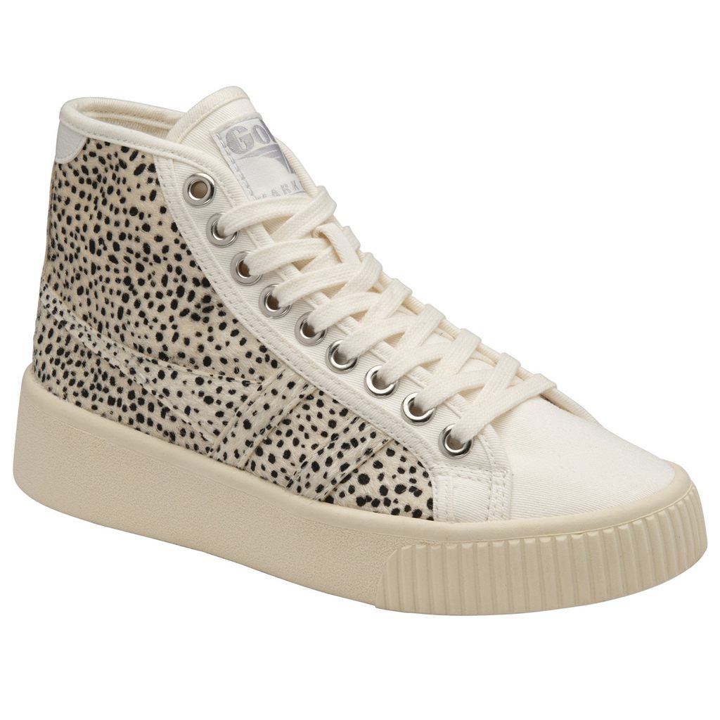 Gola Vegan Classics Baseline High Safari Sneakers Blancas Colombia | 945WOKLCY