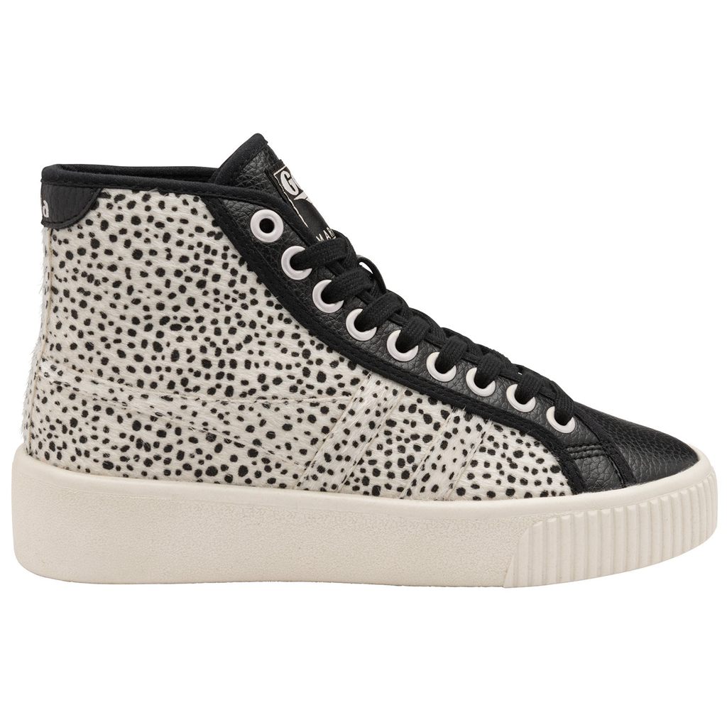 Gola Vegan Classics Baseline High Safari Pure Shoes Negras Colombia | 230TOVJSN