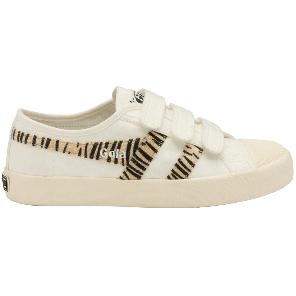 Gola Vegan Classics Coaster Safari Strap Sneakers Blancas Colombia | 590YRLPTF
