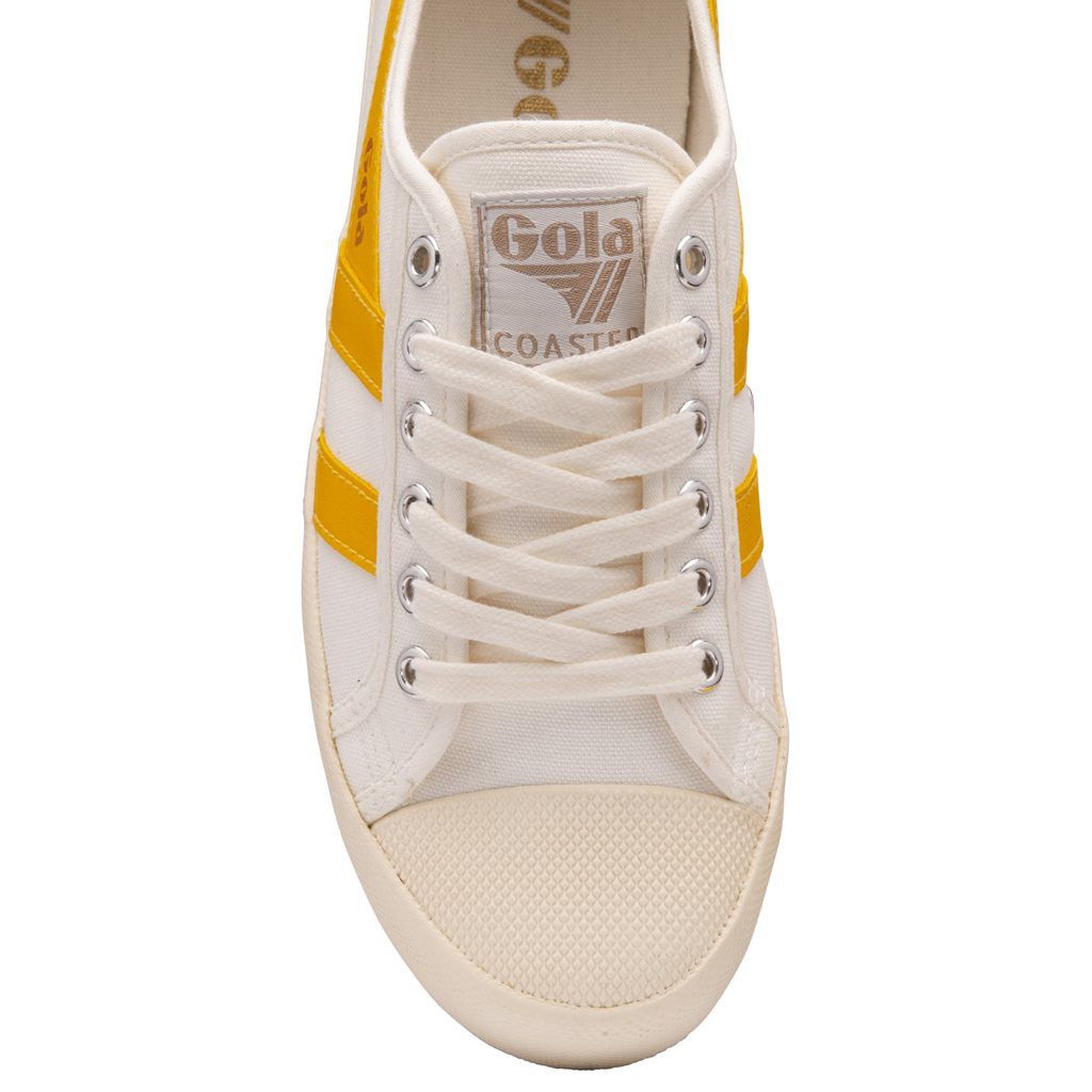 Gola Vegan Classics Coaster Shoes Blancas Colombia | 943YIWVST