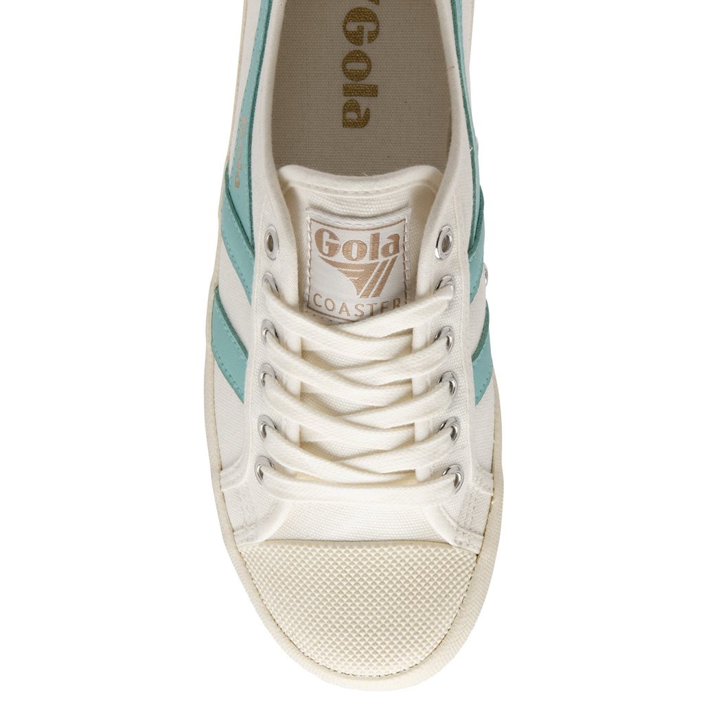 Gola Vegan Classics Coaster Shoes Blancas Colombia | 049MWXEHF