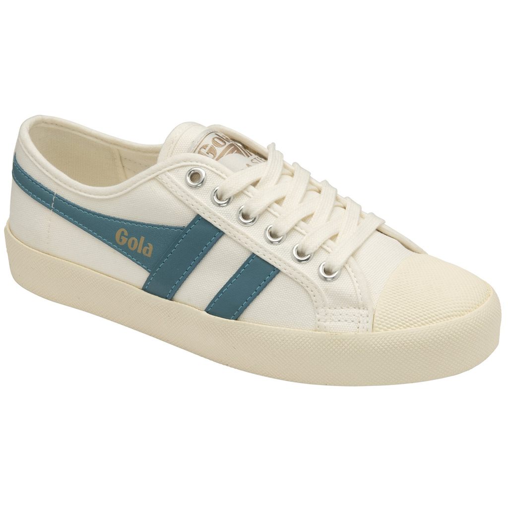 Gola Vegan Classics Coaster Shoes Blancas Colombia | 503CKBOAQ