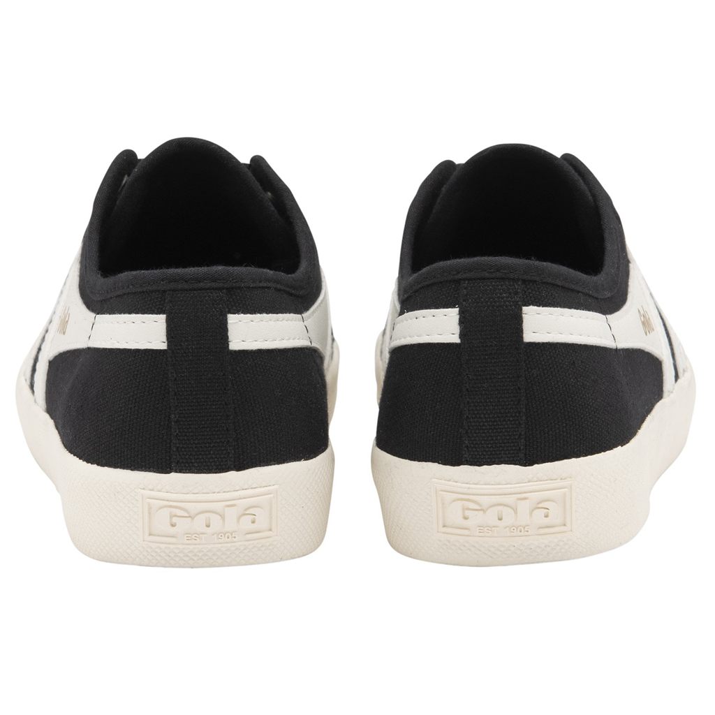Gola Vegan Classics Coaster Shoes Negras Blancas Doradas Colombia | 679IMCDEB