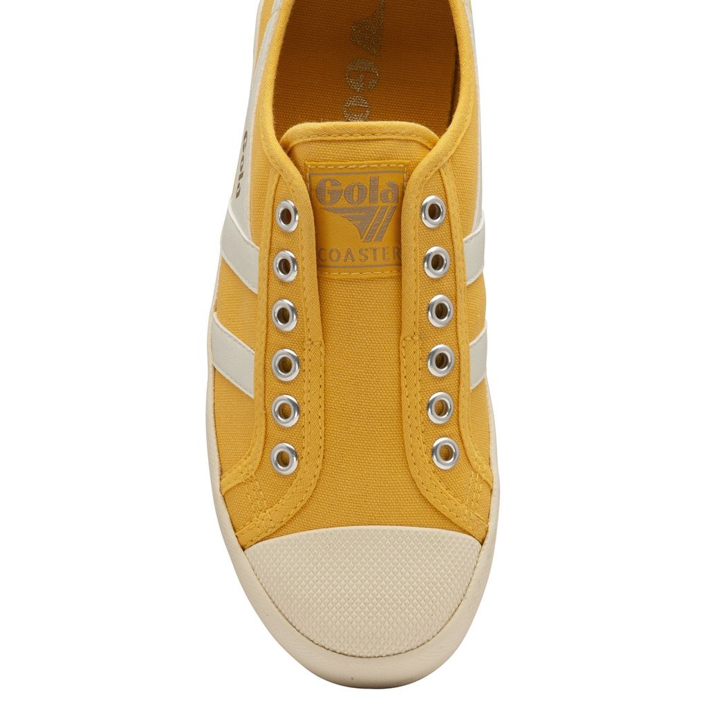 Gola Vegan Classics Coaster Slip Shoes Blancas Colombia | 251XPNVLW