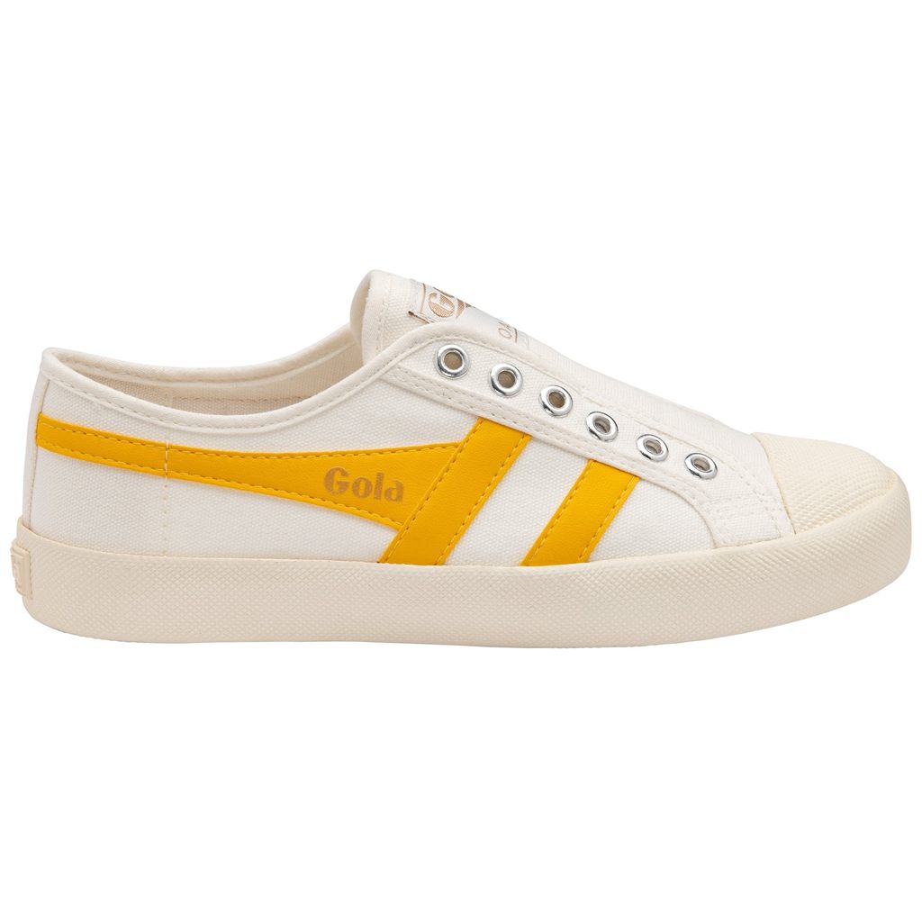 Gola Vegan Classics Coaster Slip Shoes Blancas Colombia | 403GXFVNL