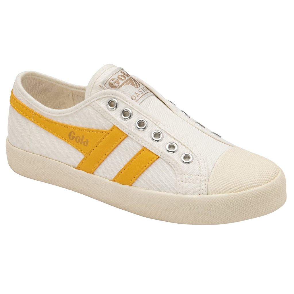Gola Vegan Classics Coaster Slip Shoes Blancas Colombia | 403GXFVNL