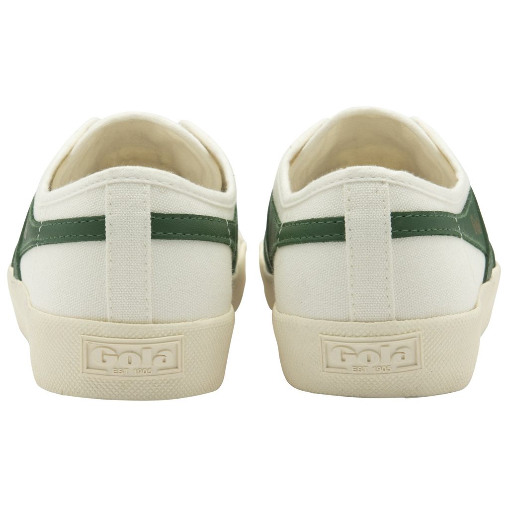 Gola Vegan Classics Coaster Slip Shoes Blancas Verde Colombia | 308AIRZYN