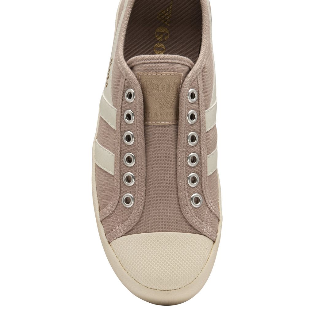 Gola Vegan Classics Coaster Slip Shoes Blancas Colombia | 296OKTRUL