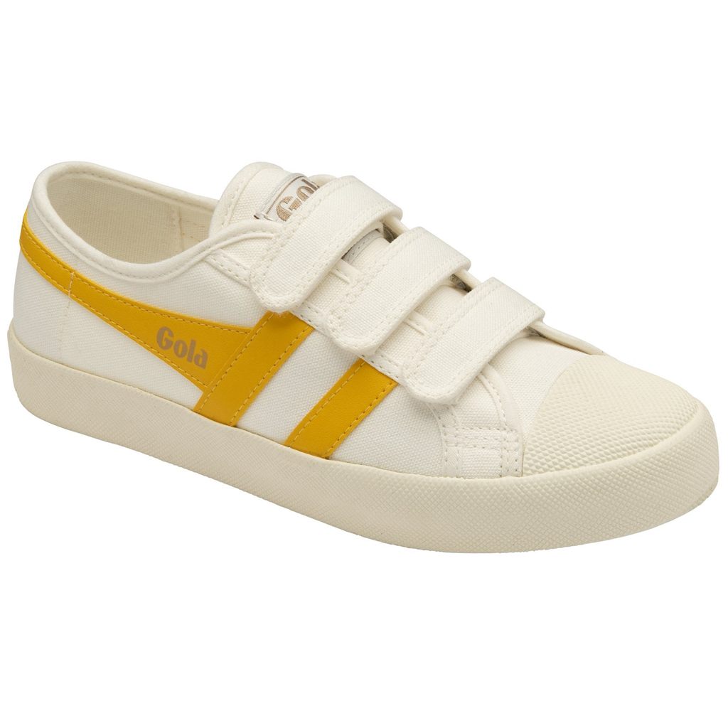 Gola Vegan Classics Coaster Strap Sneakers Blancas Colombia | 417ATWEIC