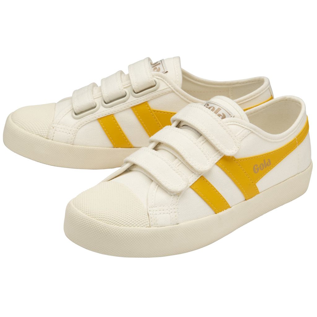 Gola Vegan Classics Coaster Strap Sneakers Blancas Colombia | 417ATWEIC