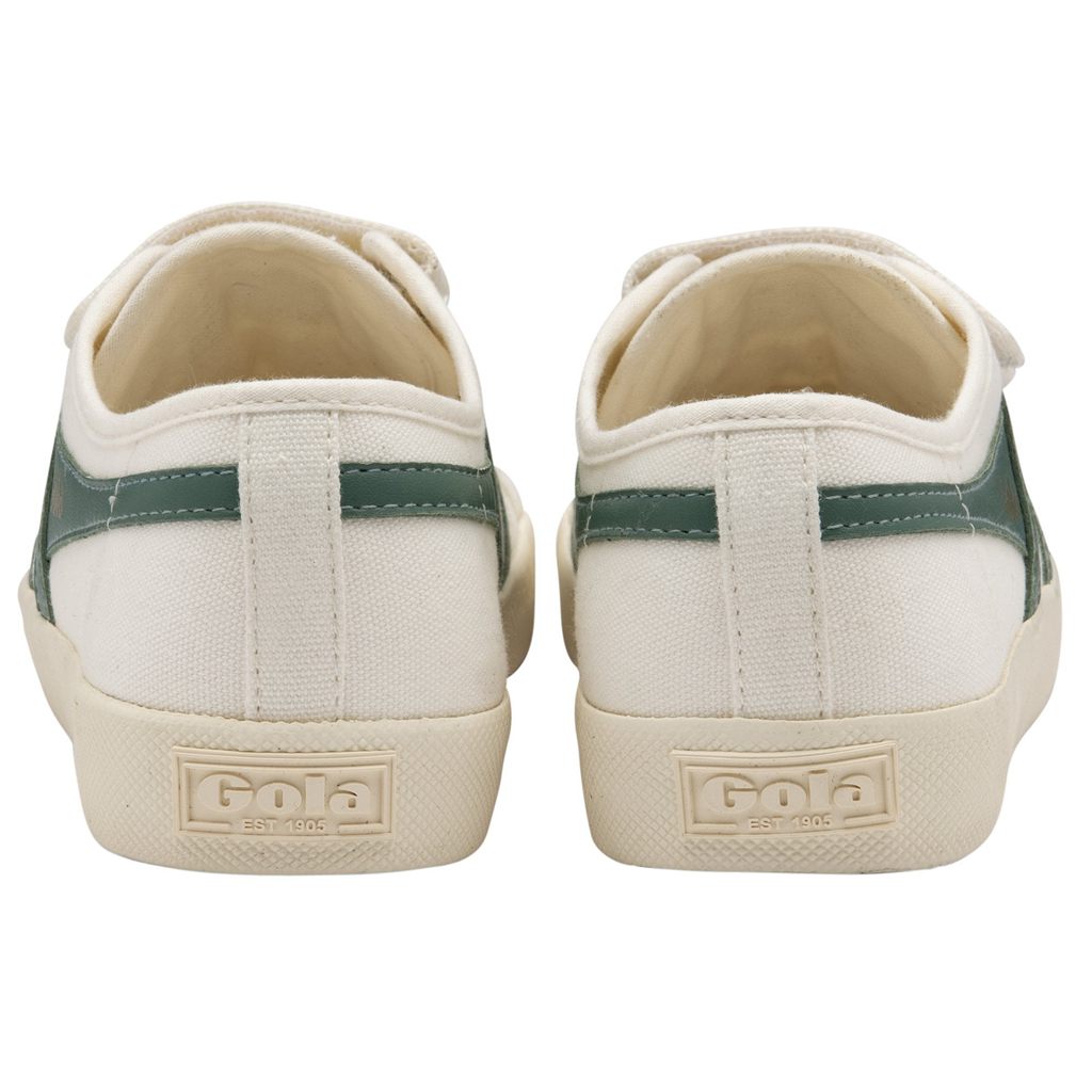 Gola Vegan Classics Coaster Strap Sneakers Blancas Verde Colombia | 614NSGCWL