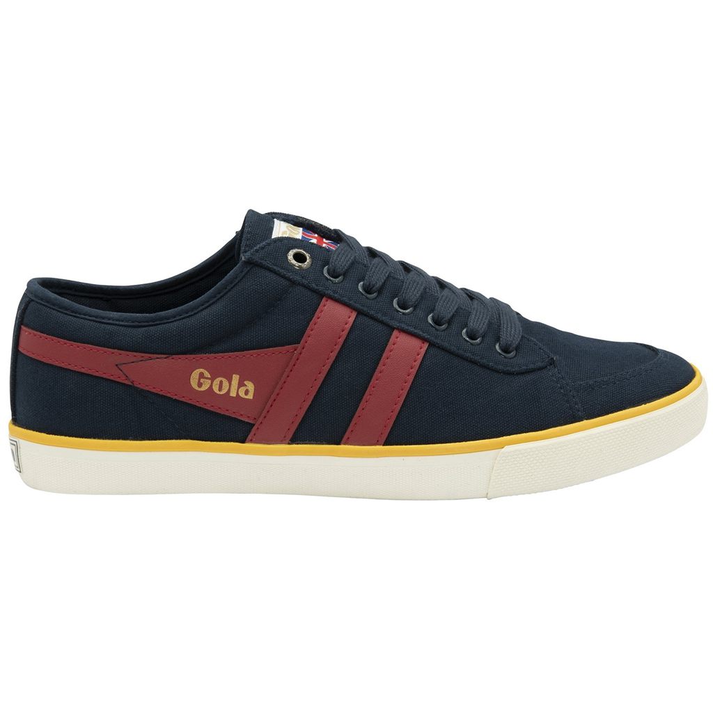 Gola Vegan Classics Comet Plimsoll Sneakers Azul Marino Rojas Oscuro Colombia | 826UZRLAT