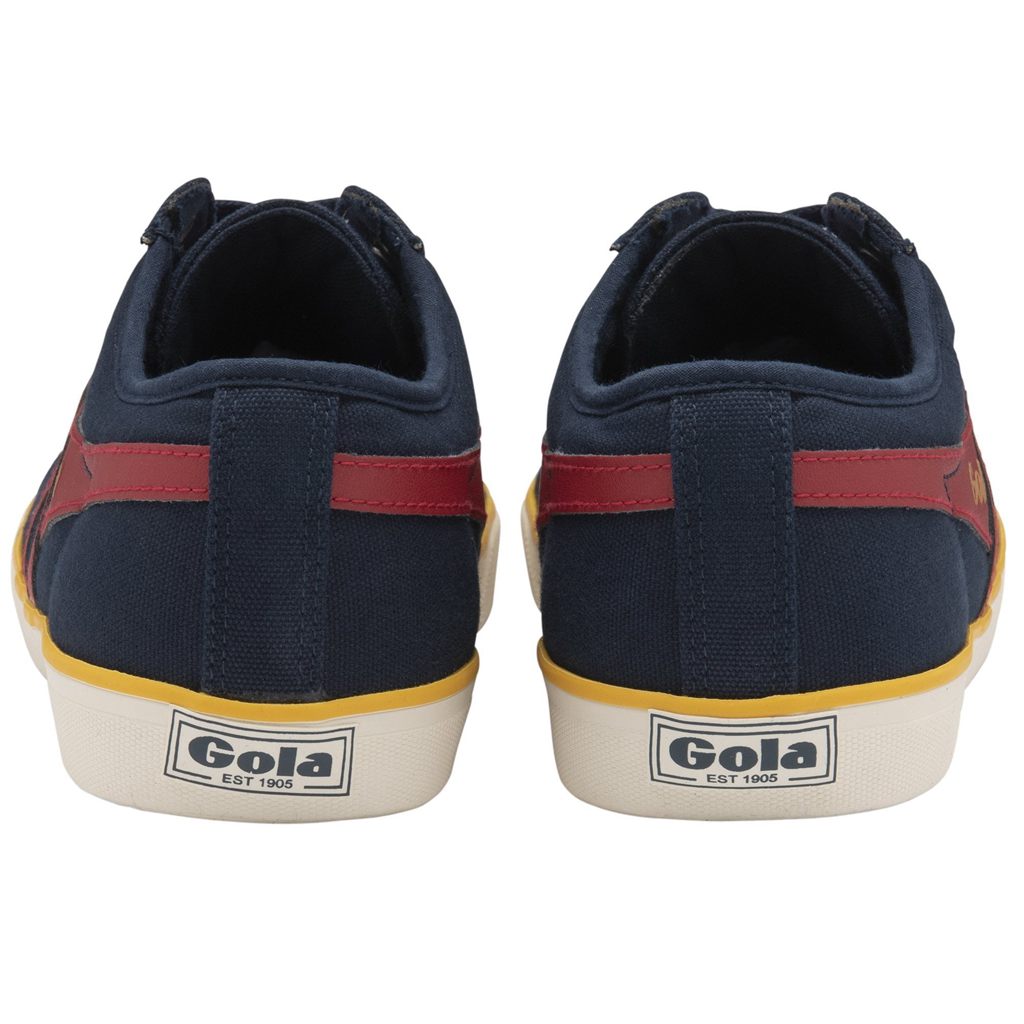 Gola Vegan Classics Comet Plimsoll Sneakers Azul Marino Rojas Oscuro Colombia | 826UZRLAT