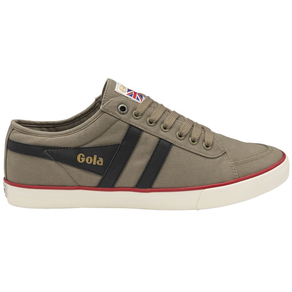 Gola Vegan Classics Comet Plimsoll Sneakers Negras Rojas Oscuro Colombia | 506NPOEAB