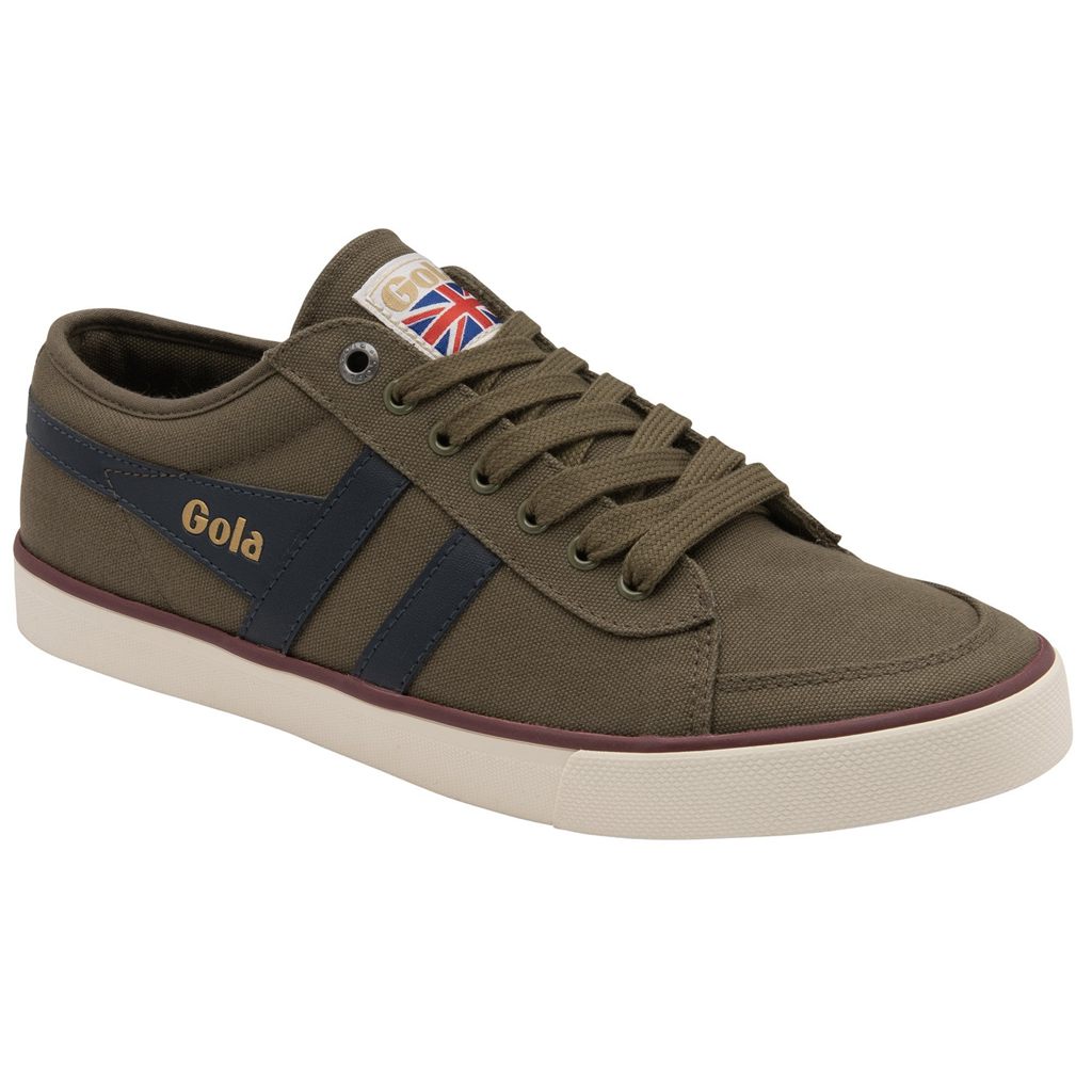 Gola Vegan Classics Comet Plimsoll Sneakers Kaki Azul Marino Burdeos Colombia | 495ICESFN