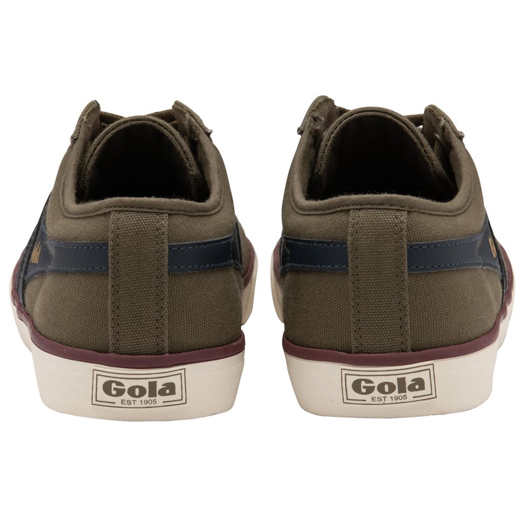 Gola Vegan Classics Comet Plimsoll Sneakers Kaki Azul Marino Burdeos Colombia | 495ICESFN