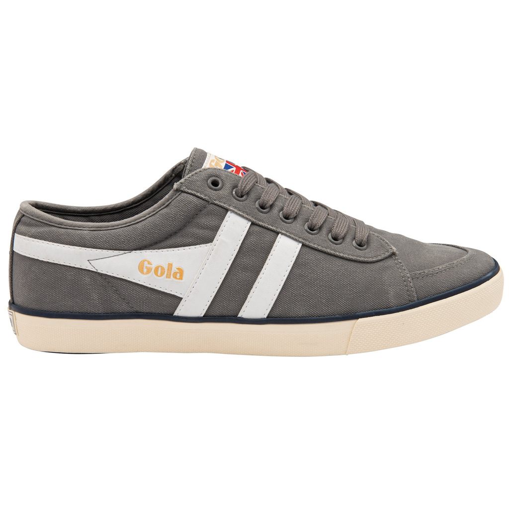 Gola Vegan Classics Comet Plimsoll Sneakers Blancas Azul Marino Colombia | 273PMTCEA