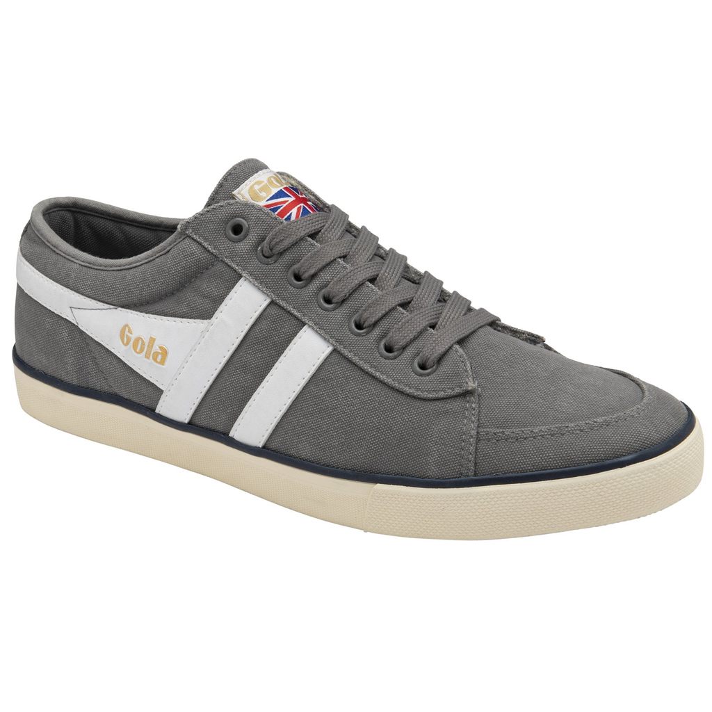 Gola Vegan Classics Comet Plimsoll Sneakers Blancas Azul Marino Colombia | 273PMTCEA