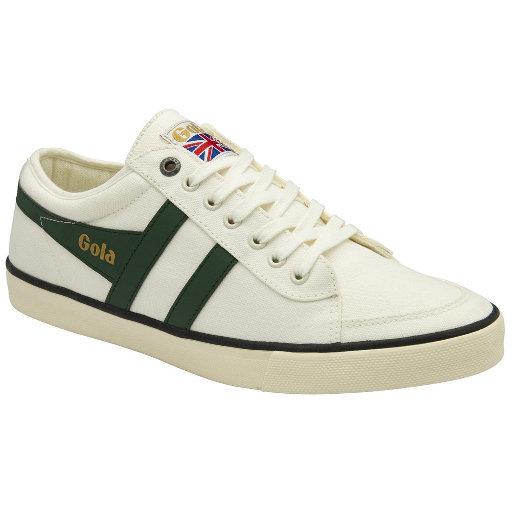 Gola Vegan Classics Comet Plimsoll Sneakers Blancas Negras Colombia | 210AVZUDR
