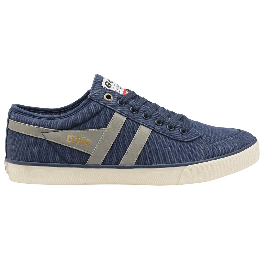 Gola Vegan Classics Comet Plimsoll Sneakers Azul Marino Gris Claro Colombia | 329HBICVQ