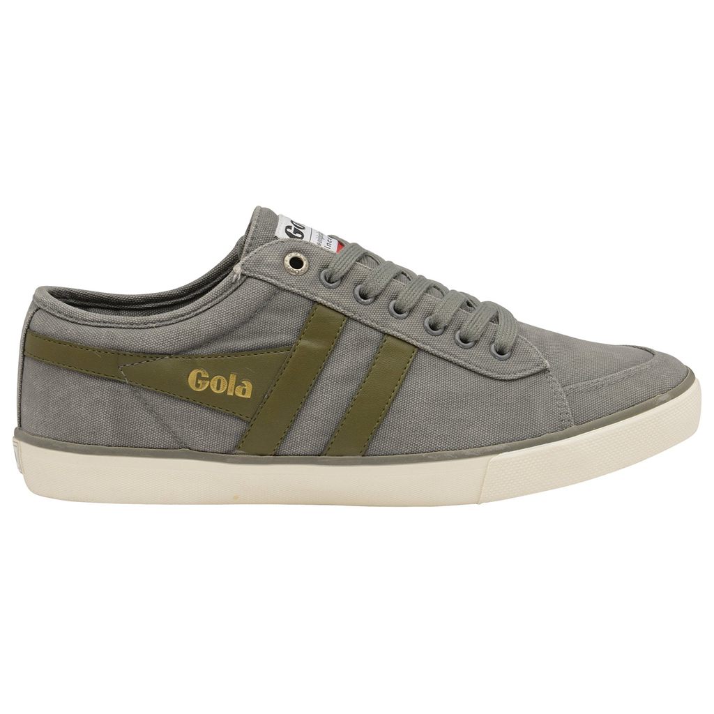 Gola Vegan Classics Comet Plimsoll Sneakers Gris Kaki Colombia | 253DAMVBI