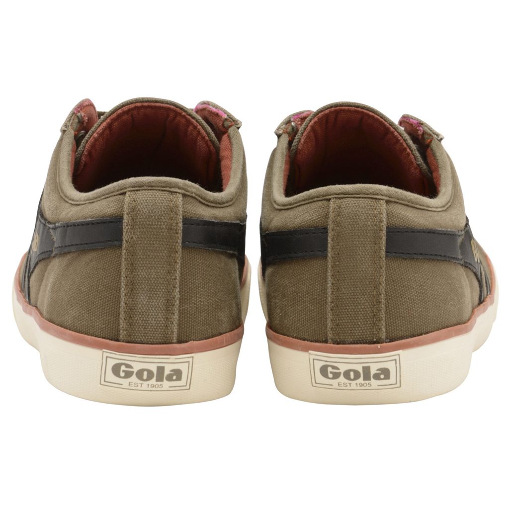 Gola Vegan Classics Comet Plimsoll Trainer Kaki Negras Colombia | 639FONMKT