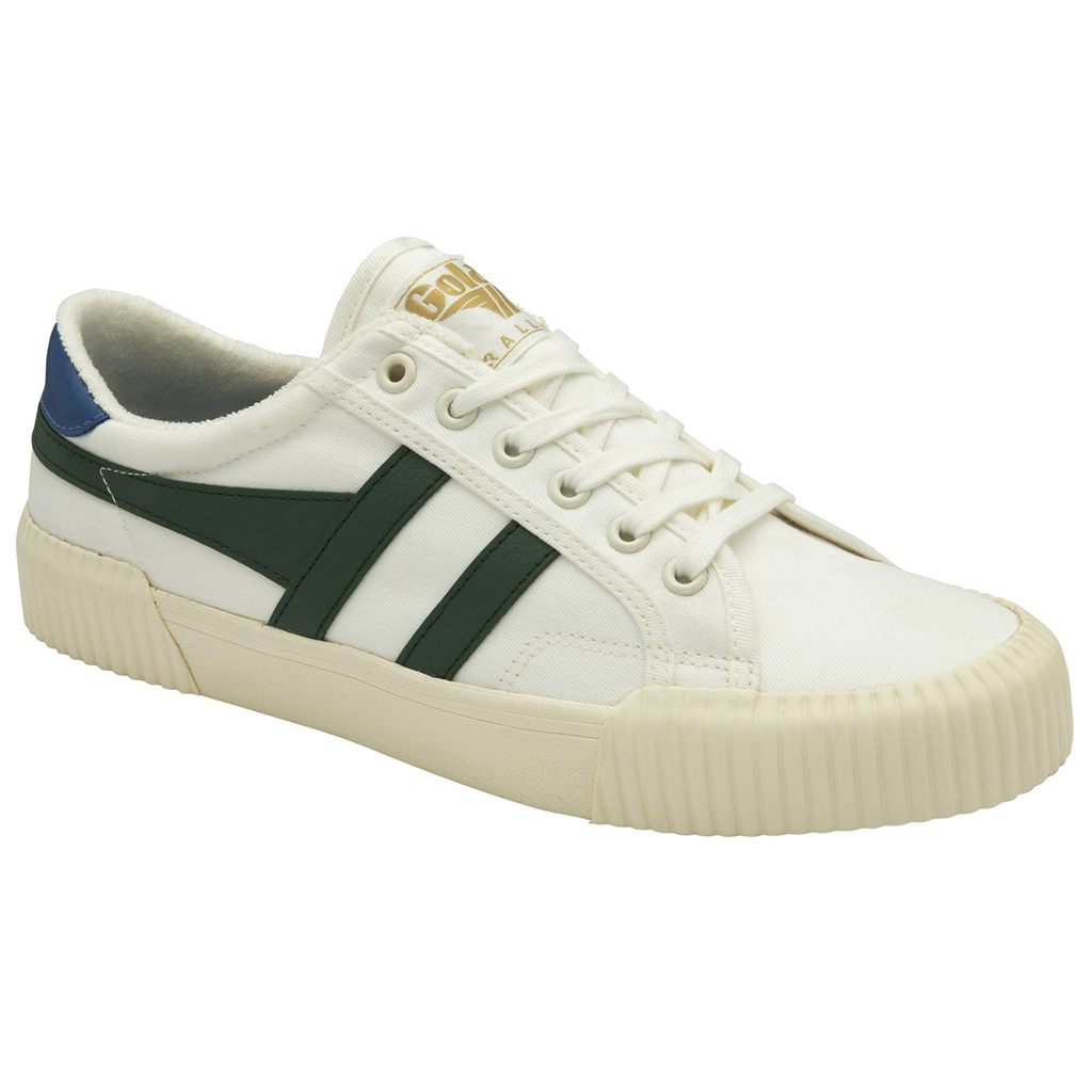 Gola Vegan Classics Rally Plimsoll Sneakers Blancas Azules Colombia | 657YEBMQA