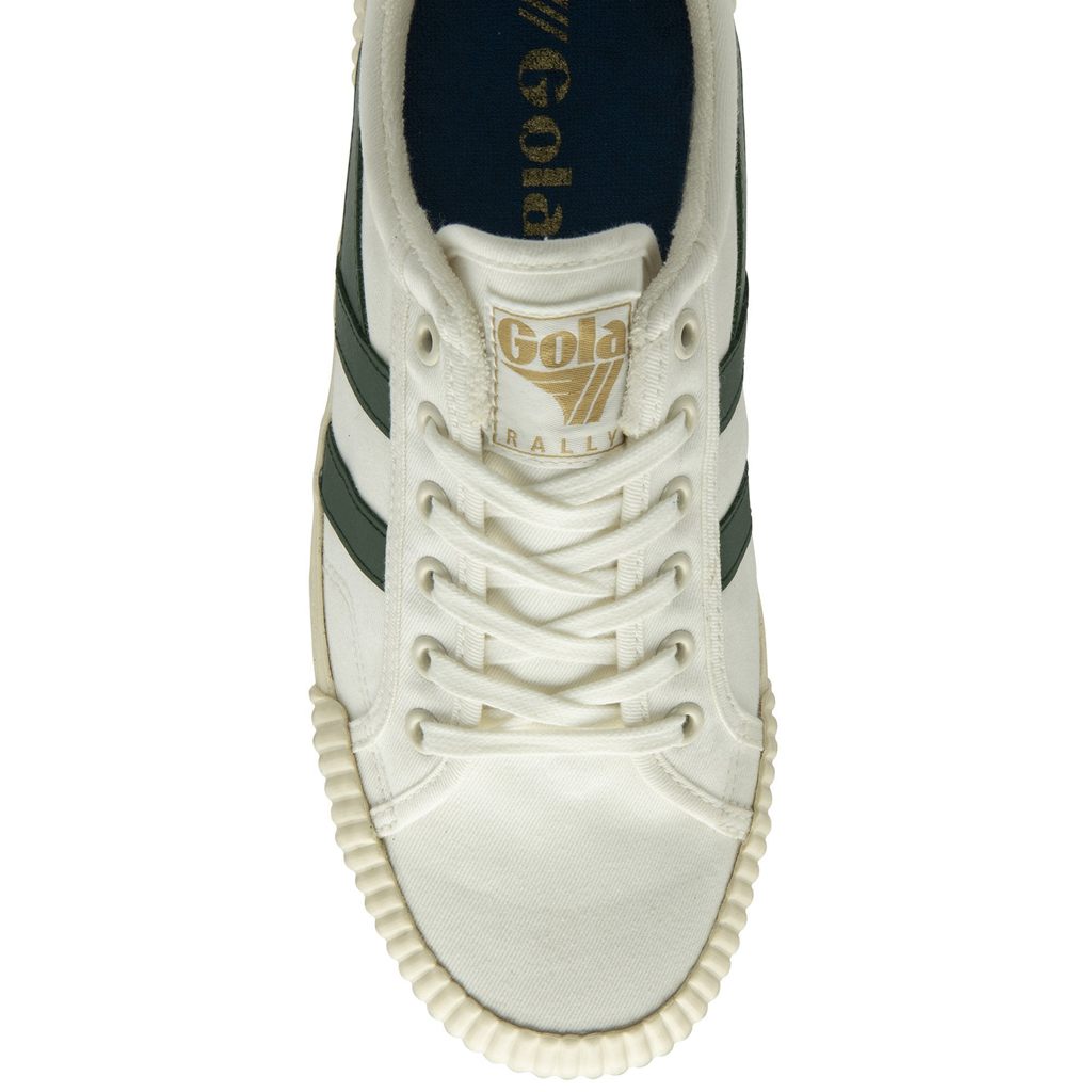 Gola Vegan Classics Rally Plimsoll Sneakers Blancas Azules Colombia | 657YEBMQA