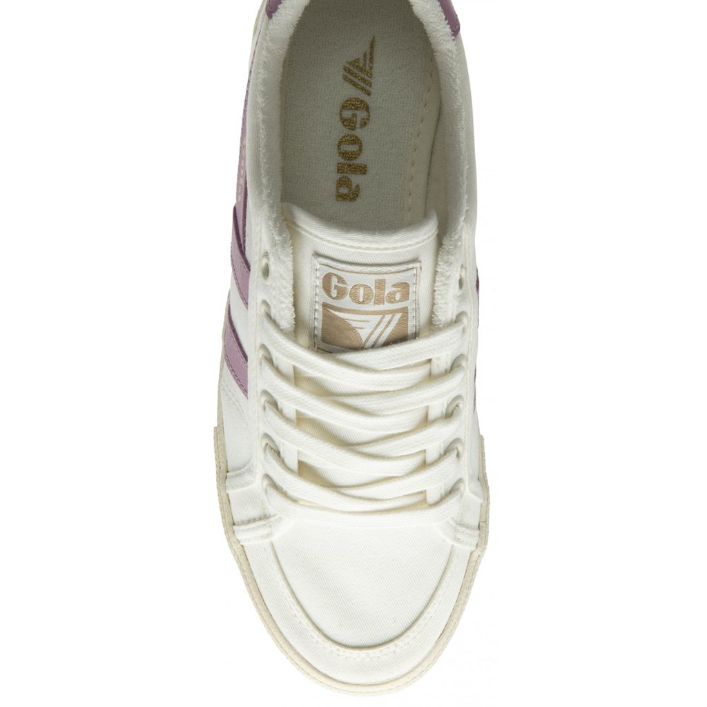 Gola Vegan Classics Stratus Plimsoll Sneakers Blancas Colombia | 874UZYEKW