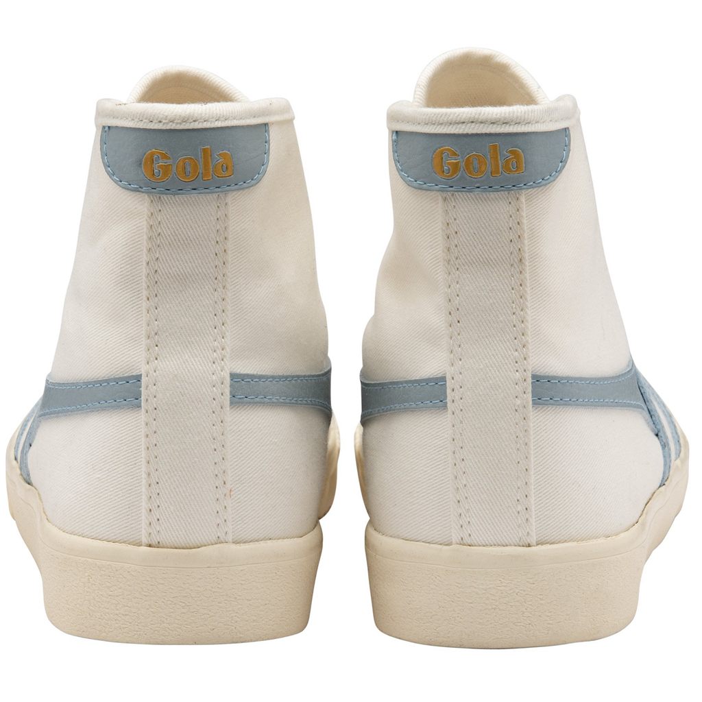 Gola Vegan Classics Tennis Mark Cox High Sneakers Blancas Azules Colombia | 160VWICGT
