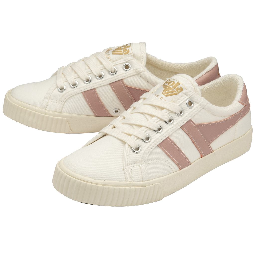 Gola Vegan Classics Tennis Mark Cox Sneakers Blancas Rosas Colombia | 913BROQUS