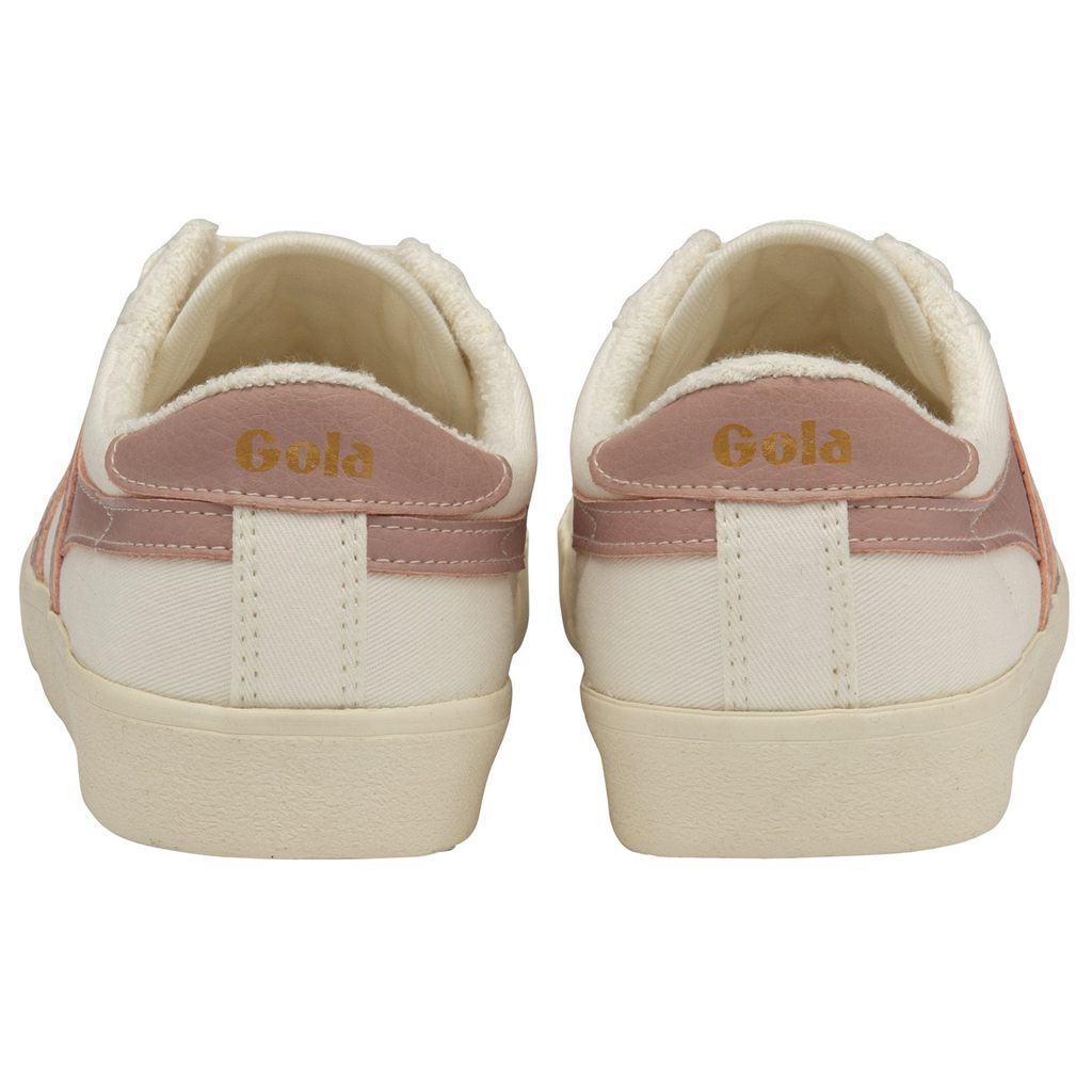 Gola Vegan Classics Tennis Mark Cox Sneakers Blancas Rosas Colombia | 913BROQUS