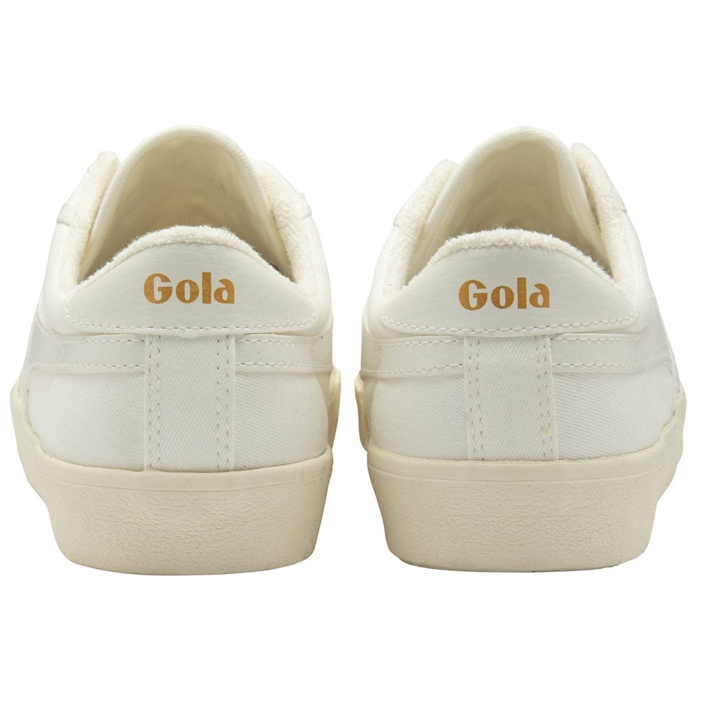 Gola Vegan Classics Tennis Mark Cox Sneakers Blancas Blancas Colombia | 351WGJUHP