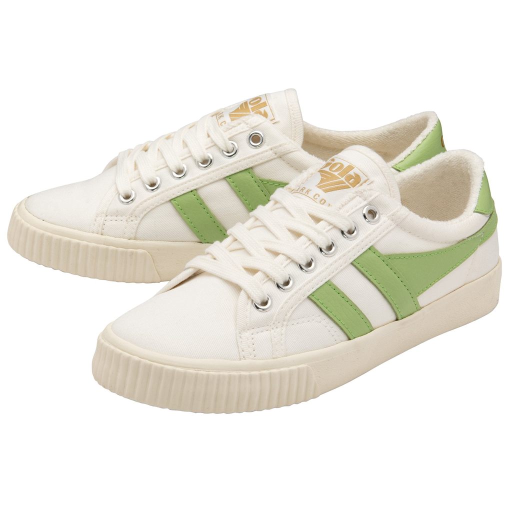 Gola Vegan Classics Tennis Mark Cox Sneakers Blancas Verde Colombia | 693PNIWHS