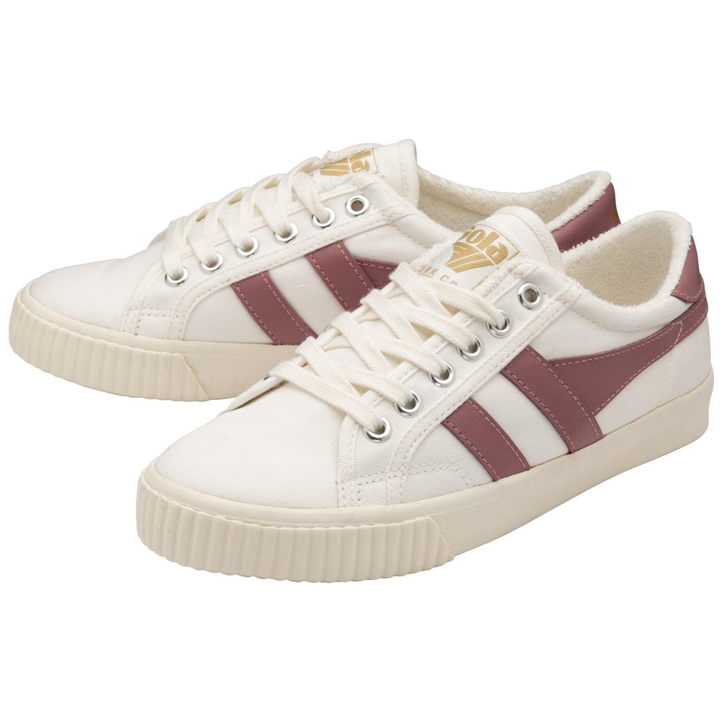 Gola Vegan Classics Tennis Mark Cox Sneakers Blancas Rosas Colombia | 695KMWJDF