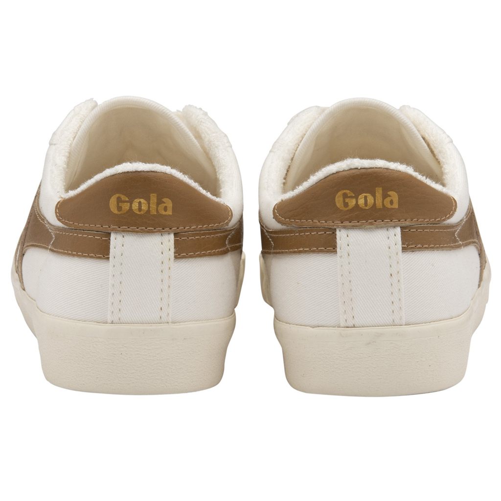 Gola Vegan Classics Tennis Mark Cox Sneakers Blancas Marrones Colombia | 805XJUGLY