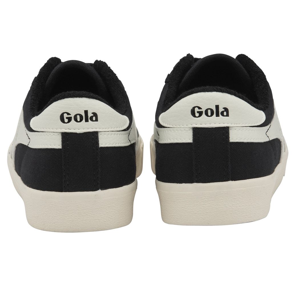 Gola Vegan Classics Tennis Mark Cox Sneakers Negras Blancas Colombia | 975YDUTQC
