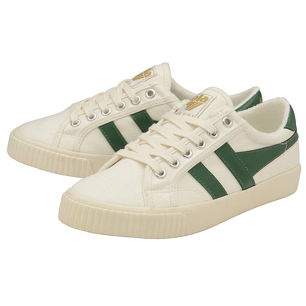 Gola Vegan Classics Tennis Mark Cox Sneakers Blancas Verde Oscuro Colombia | 793ADVESU